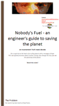 Mobile Screenshot of nobodysfuel.com